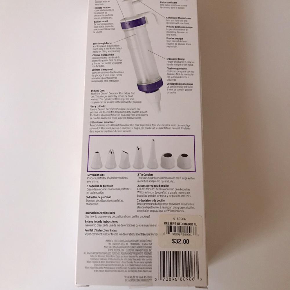 NIB ! WILTON Dessert Decorator PLUS - Picture 7 of 9